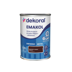Emakol brąz ciem. matowy 0,9 L